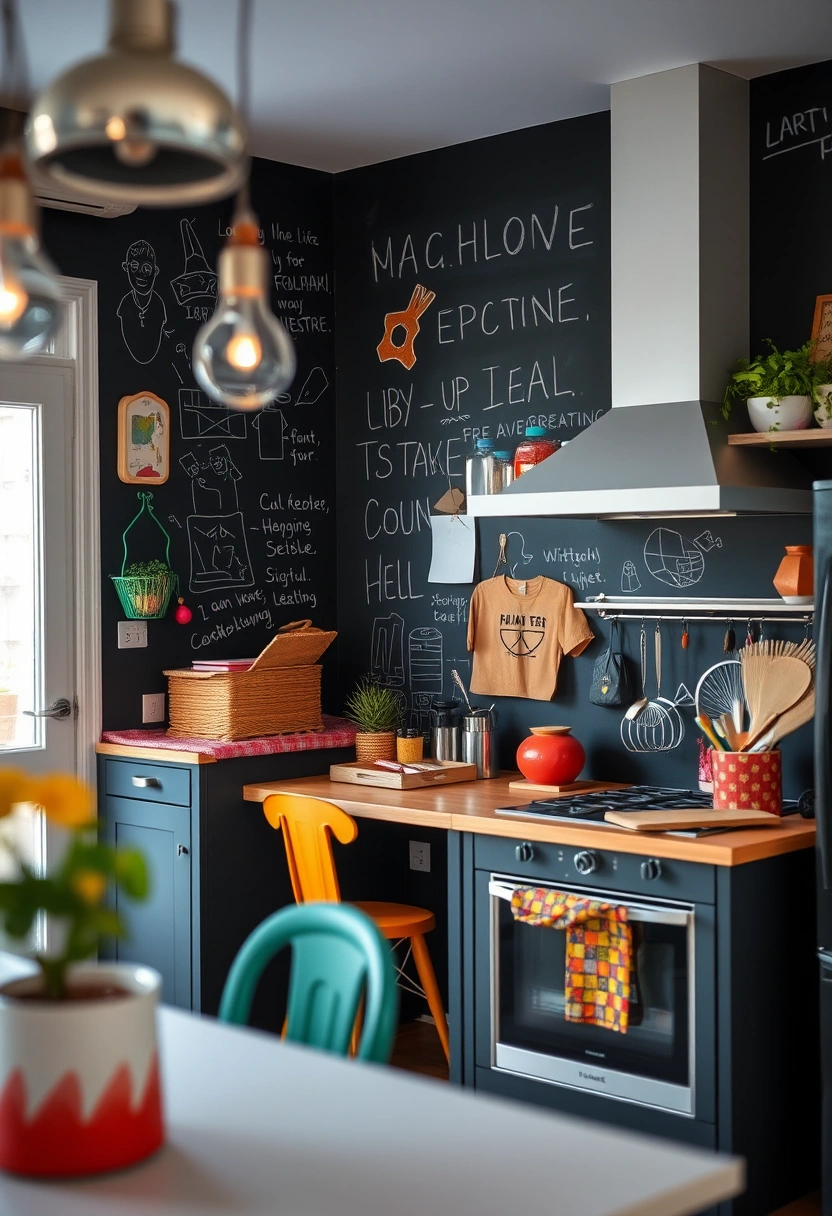 black kitchen wall ideas 15