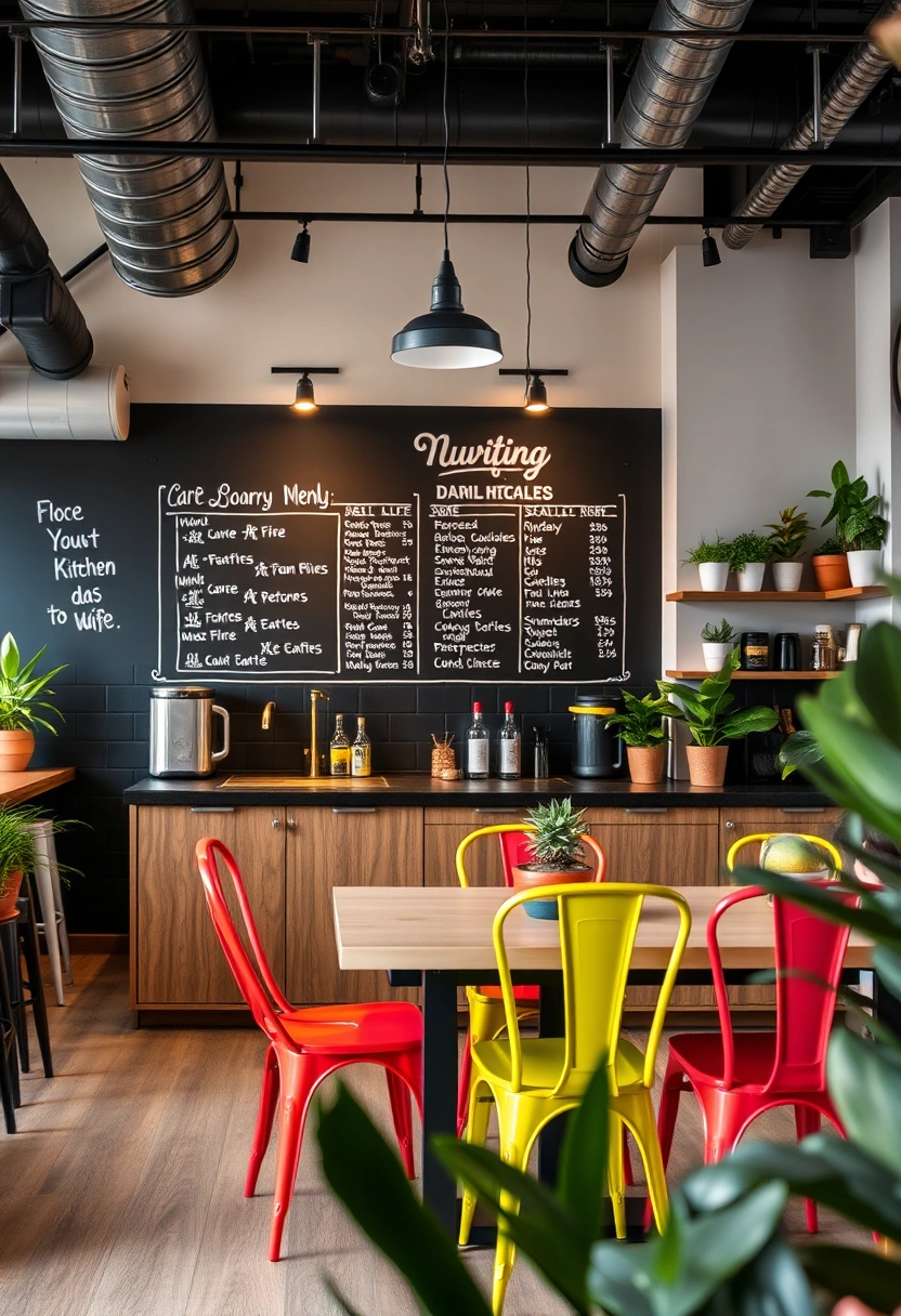 black kitchen wall ideas 17