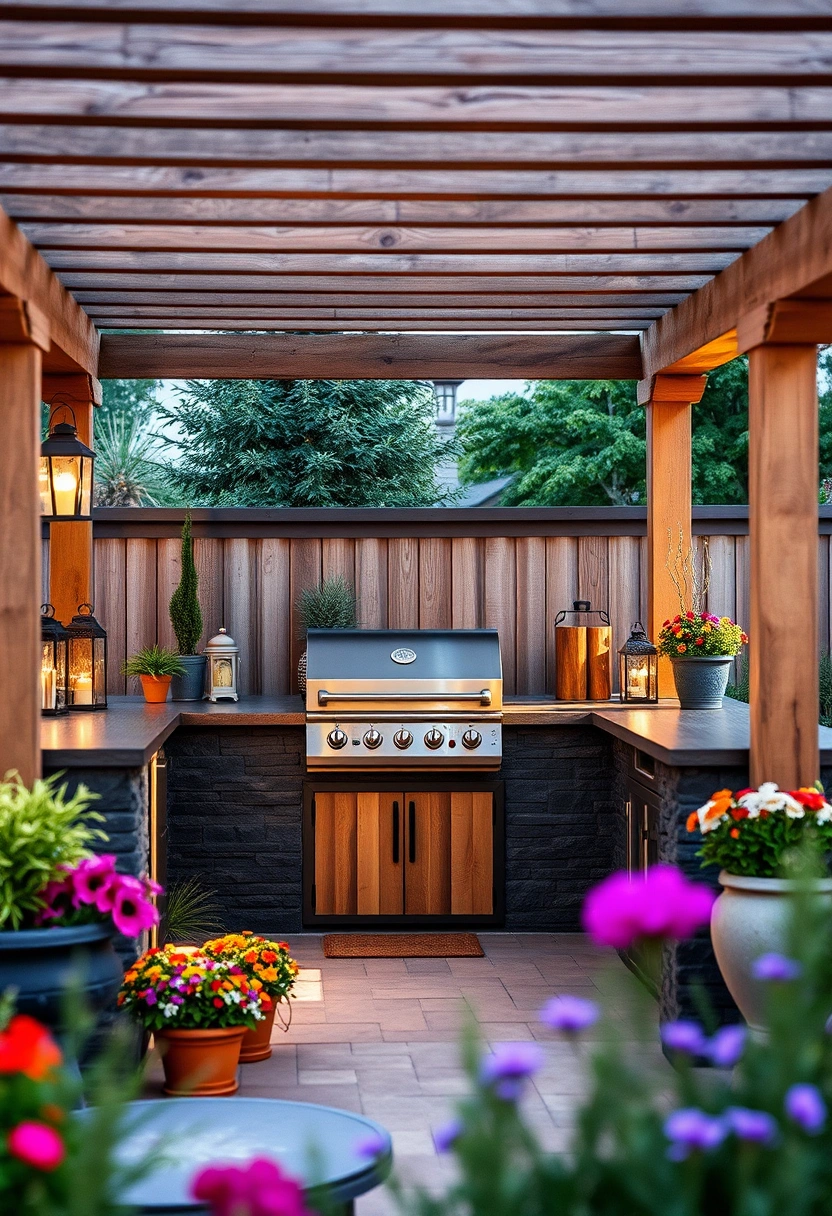 blackstone outdoor kitchen ideas 3