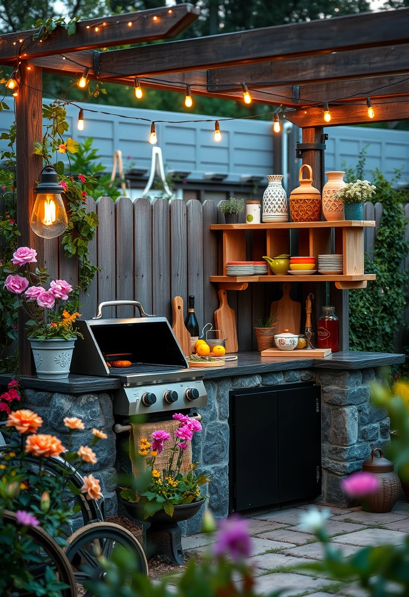 blackstone outdoor kitchen ideas 9