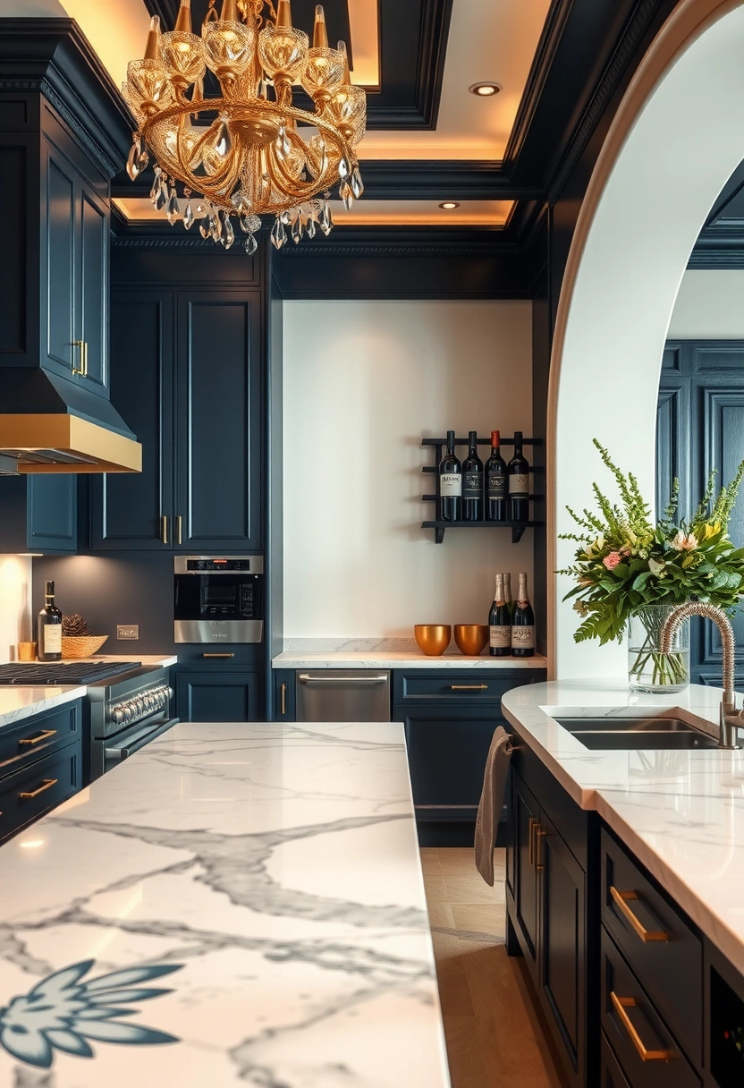 blank wall in kitchen ideas 13