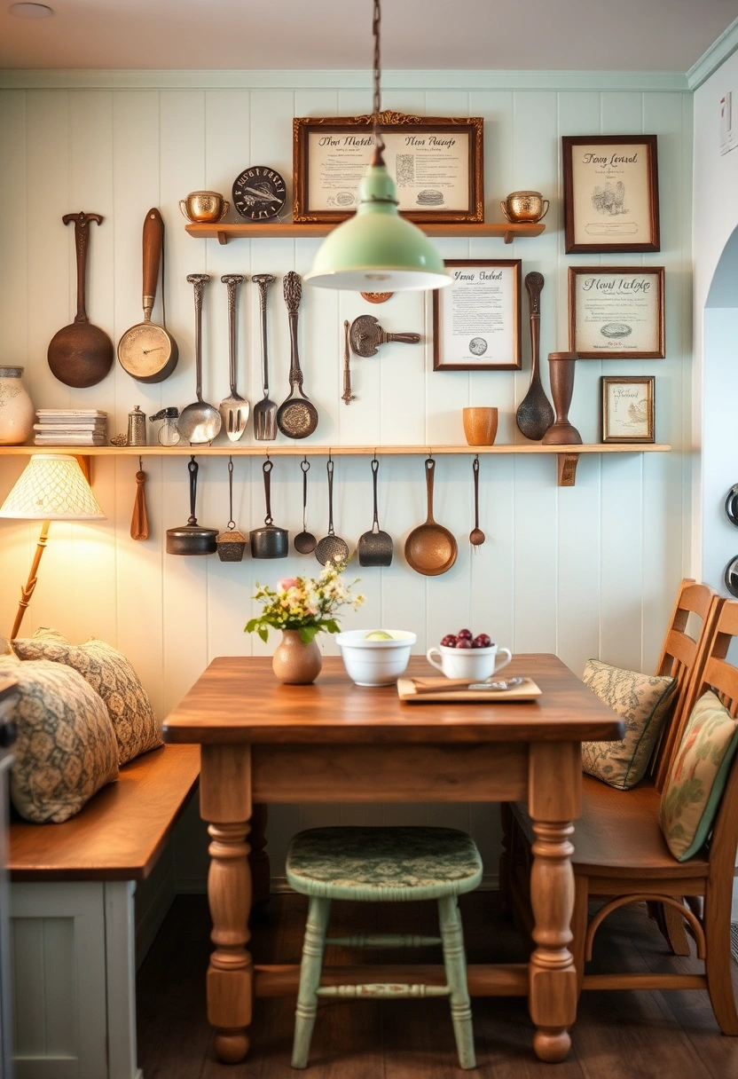 blank wall in kitchen ideas 15