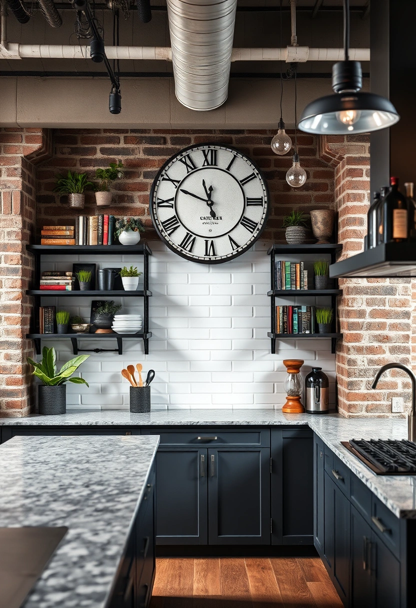 blank wall in kitchen ideas 16