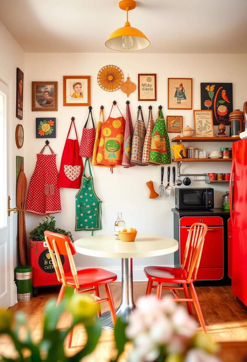blank wall in kitchen ideas 18
