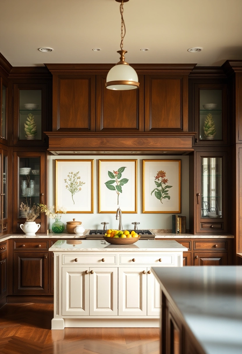 blank wall in kitchen ideas 19