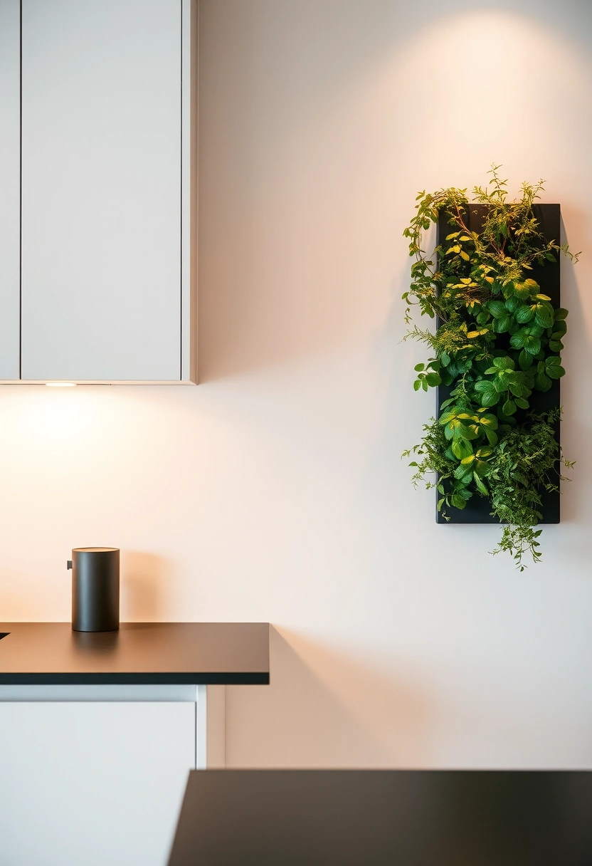 blank wall in kitchen ideas 9