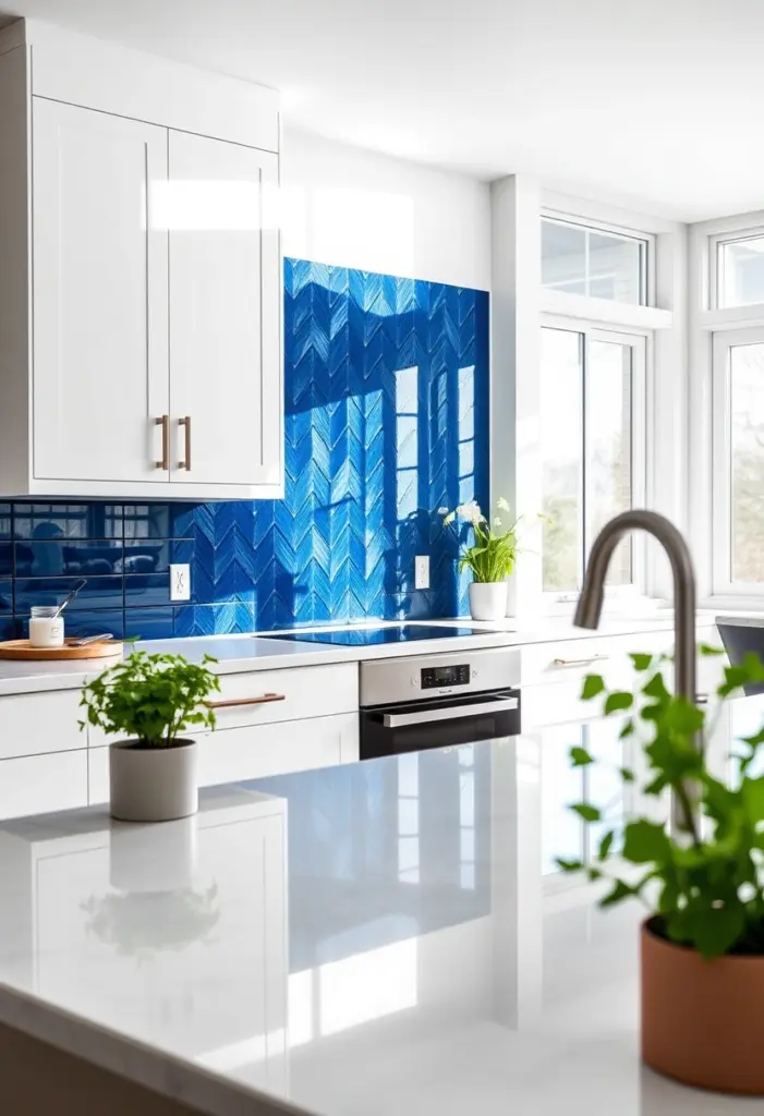 blue kitchen backsplash ideas 1