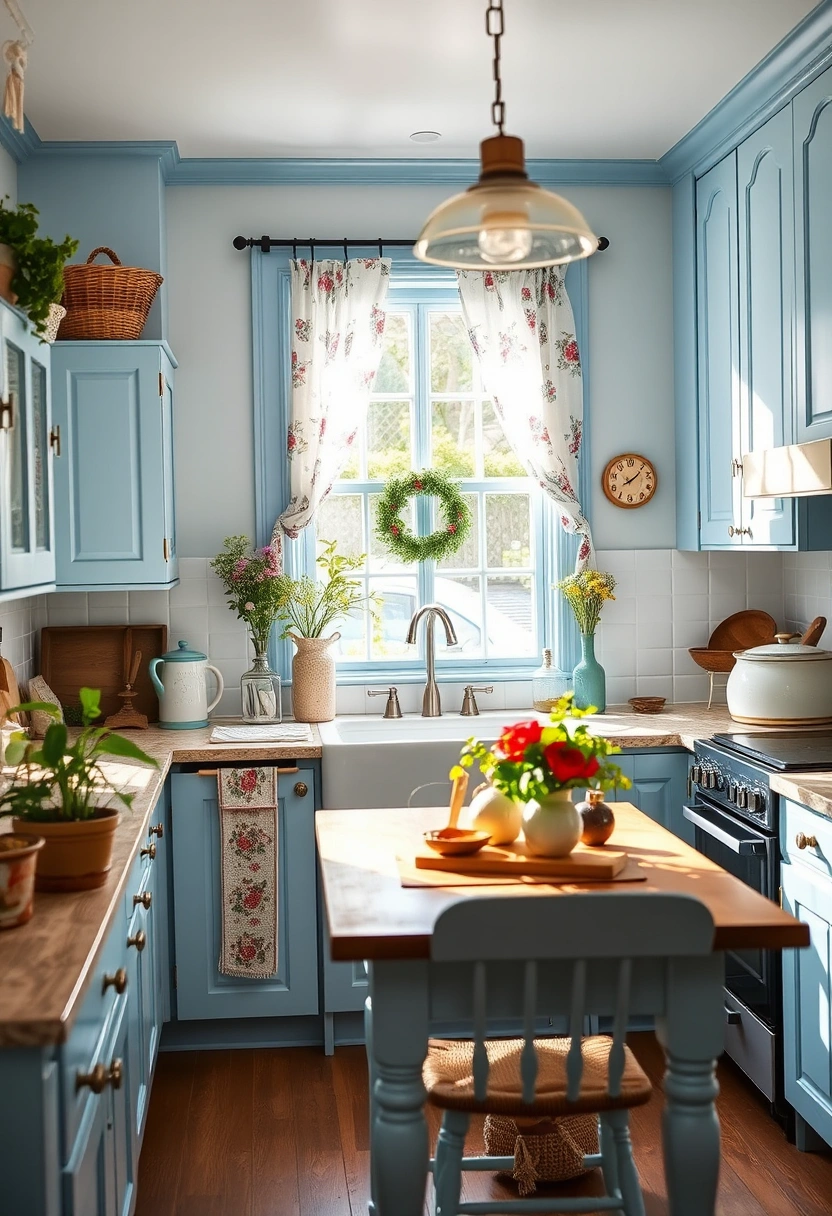 blue kitchen ideas 16