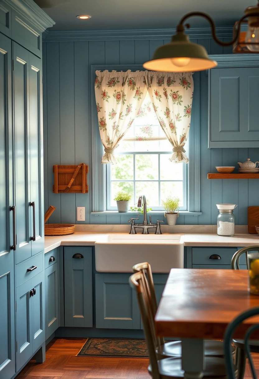 blue kitchen ideas 2