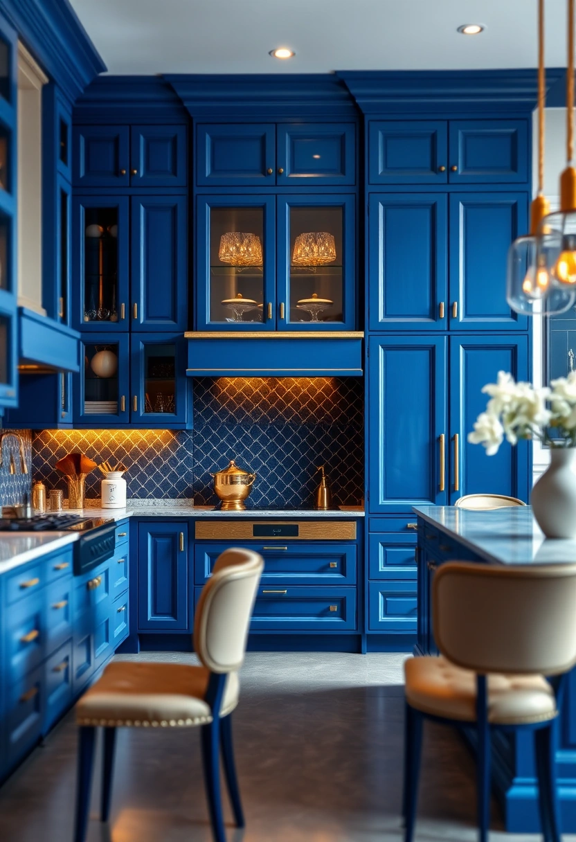 blue kitchen ideas 7