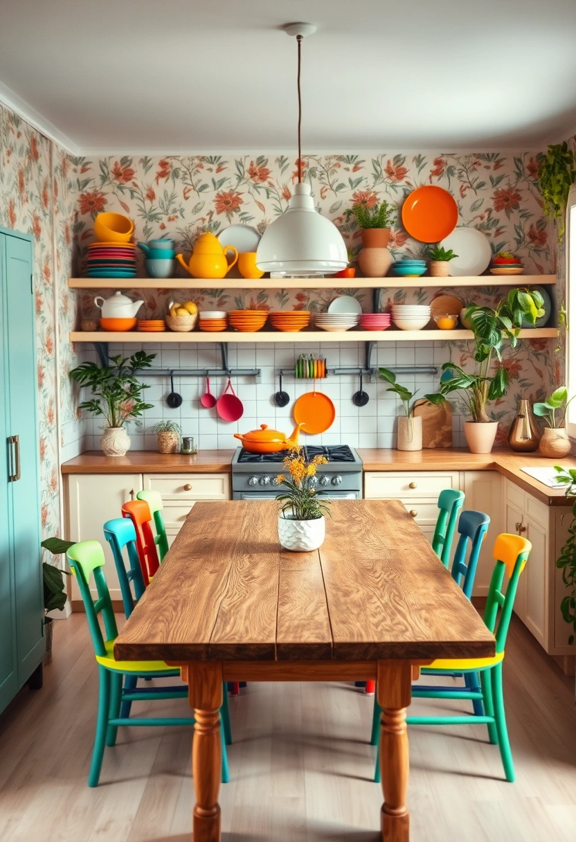 boho kitchen ideas bohemian style 10