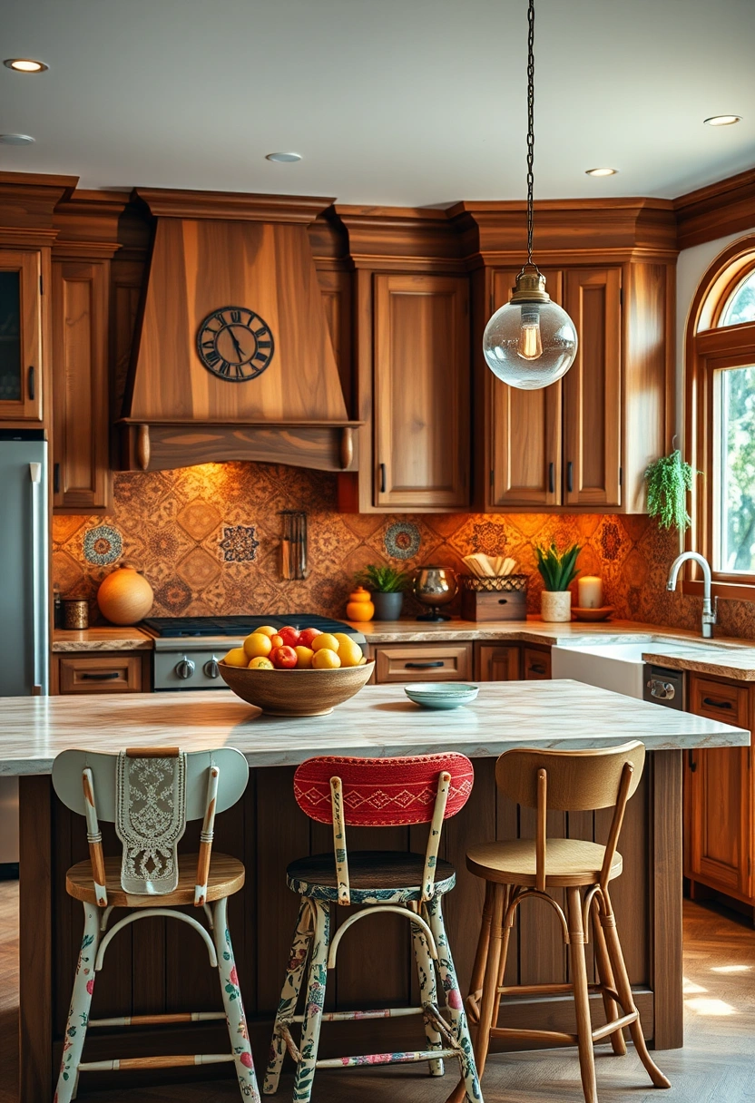 boho kitchen ideas bohemian style 4