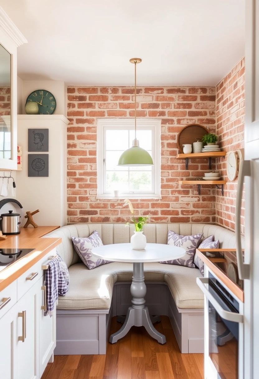 brick wall kitchen ideas 15