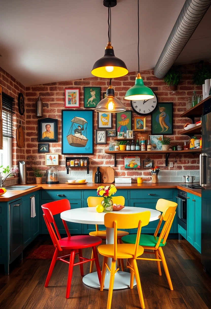 brick wall kitchen ideas 17