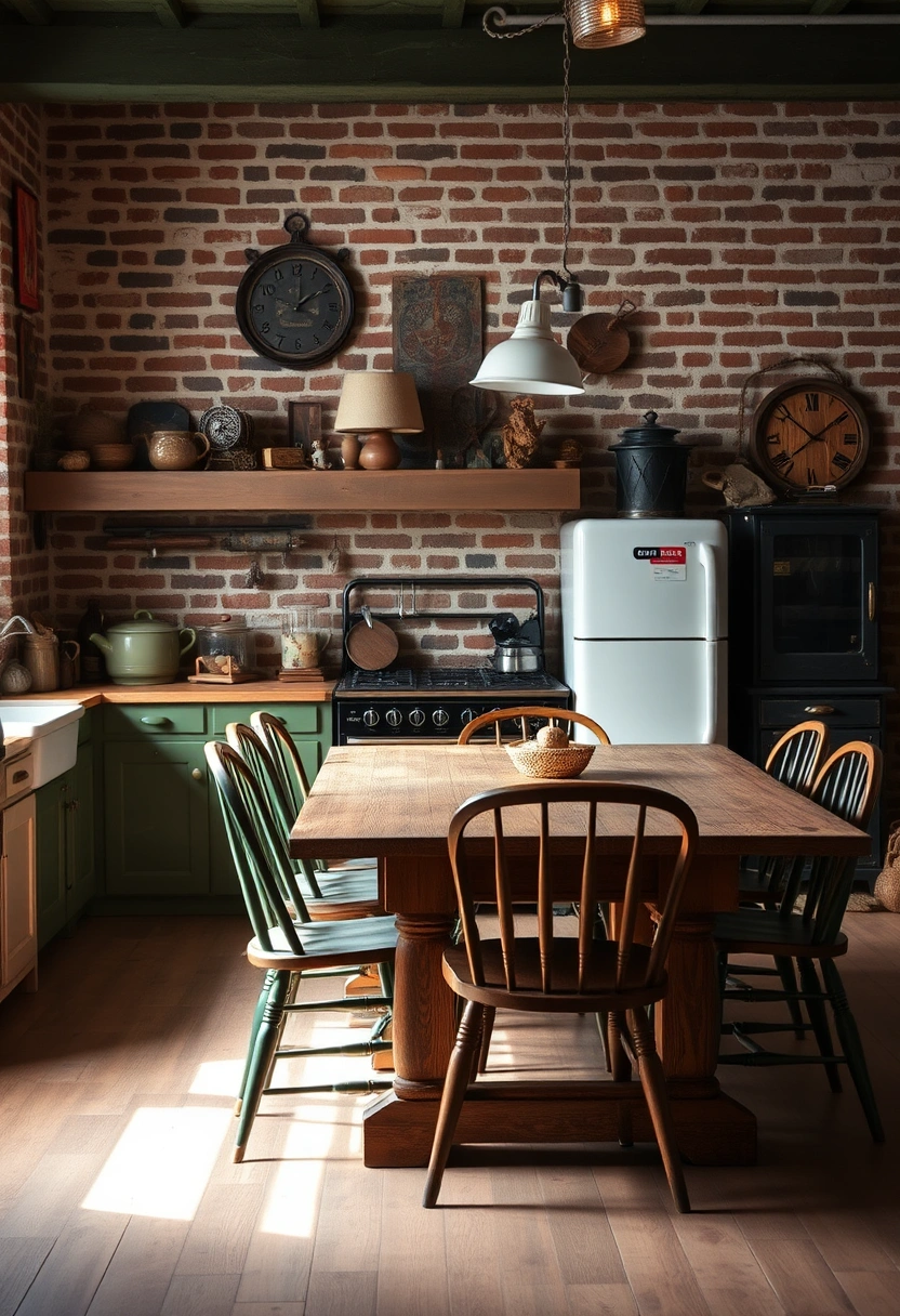 brick wall kitchen ideas 18