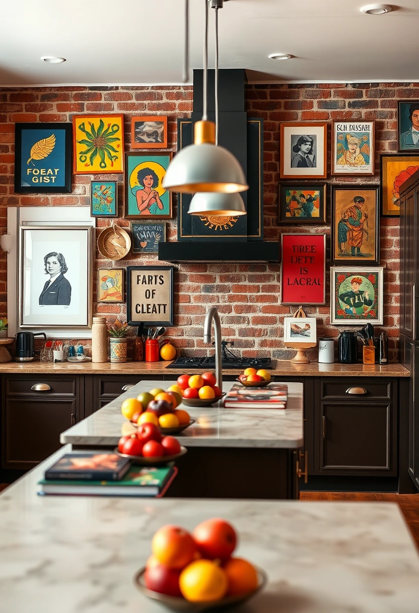 brick wall kitchen ideas 9