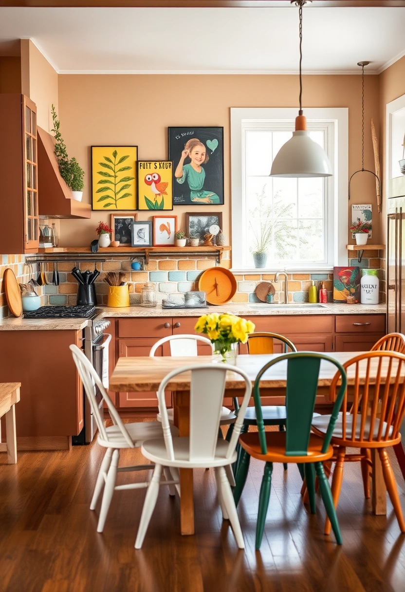 brown kitchen cabinets decor ideas 10
