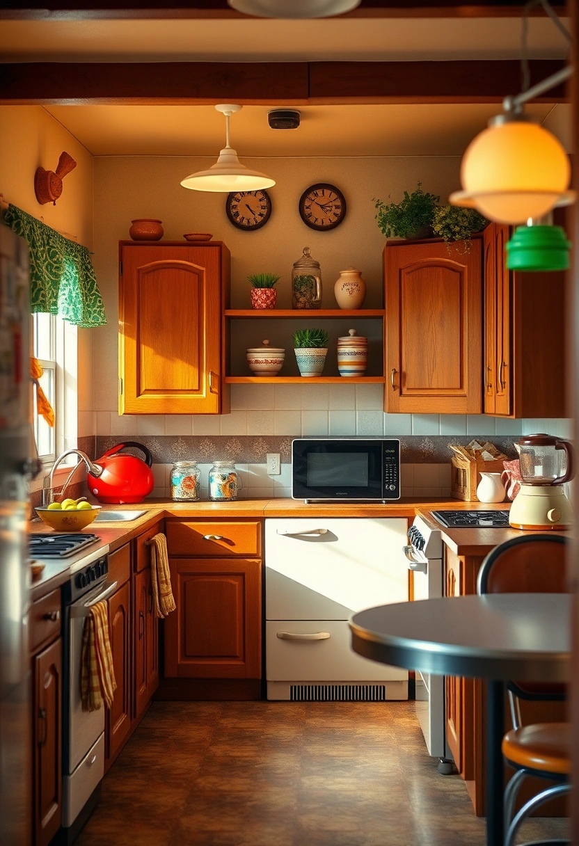 brown kitchen cabinets decor ideas 20