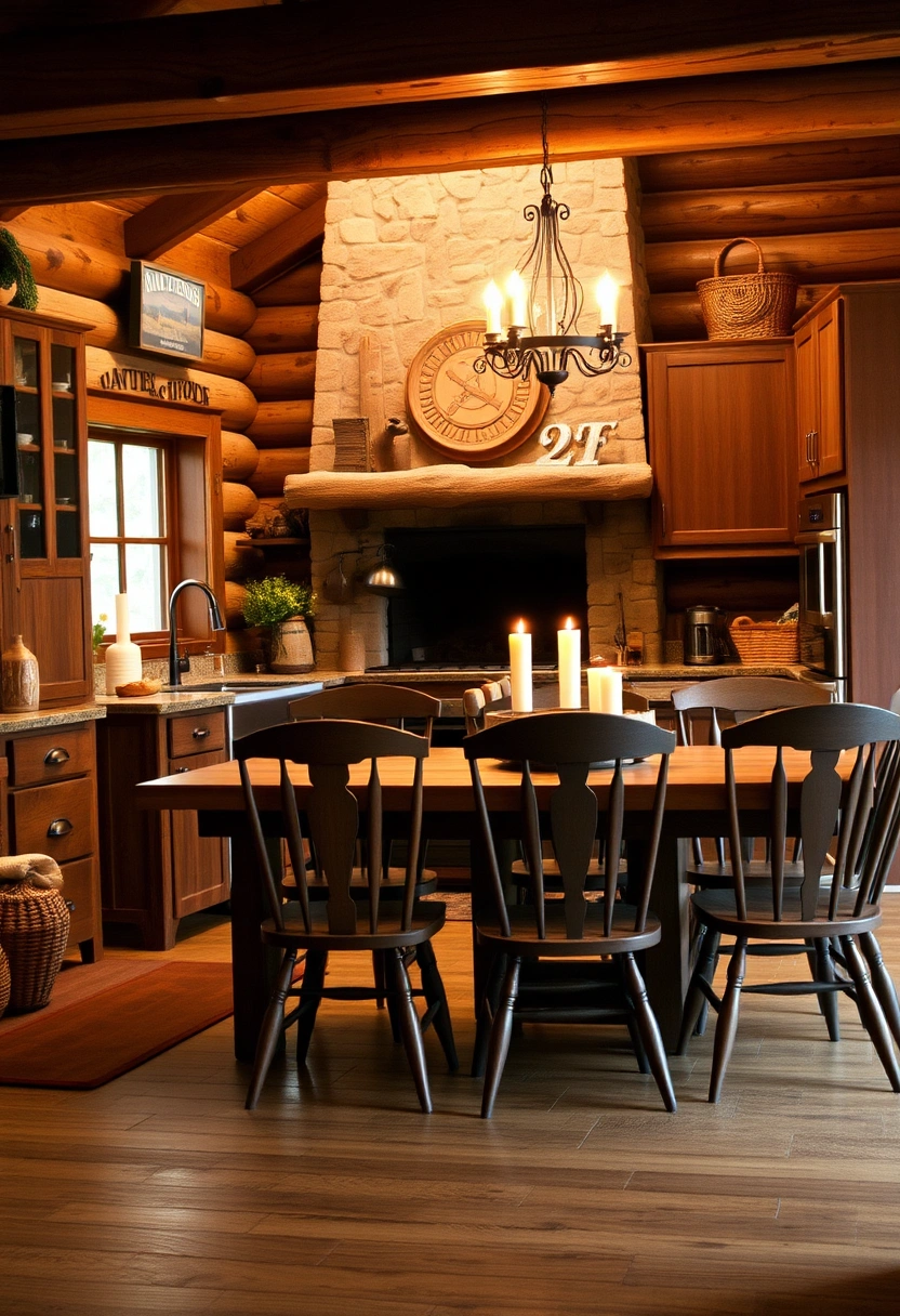 brown kitchen cabinets decor ideas 6