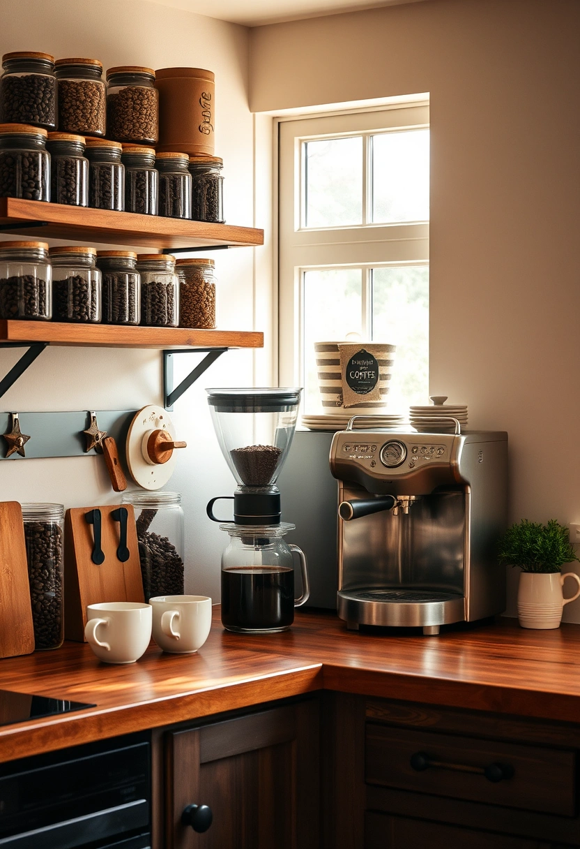 coffe corners ideas in kitchen 1