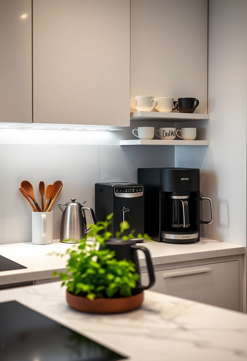coffe corners ideas in kitchen 2