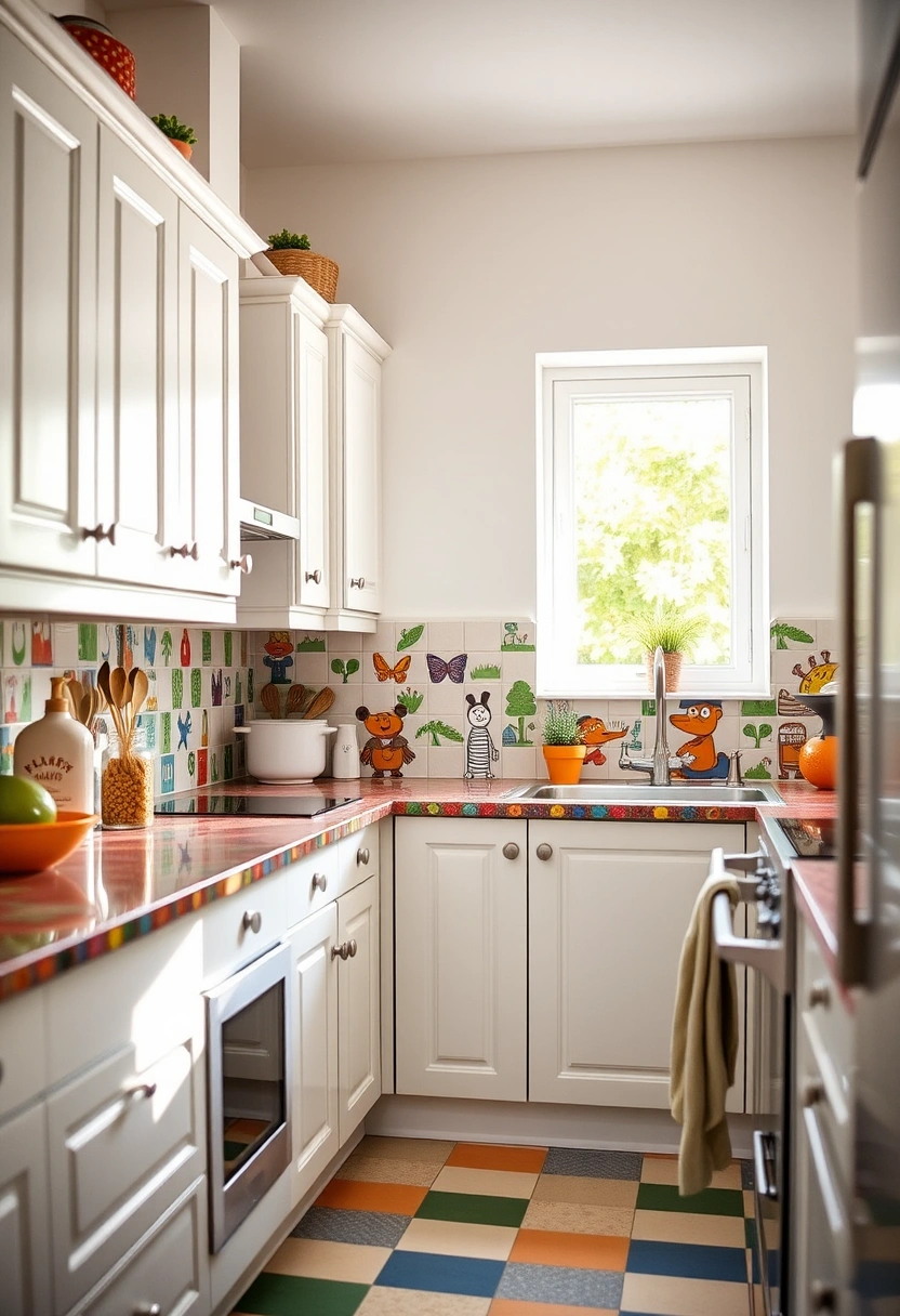 colorful kitchen backsplash ideas 10