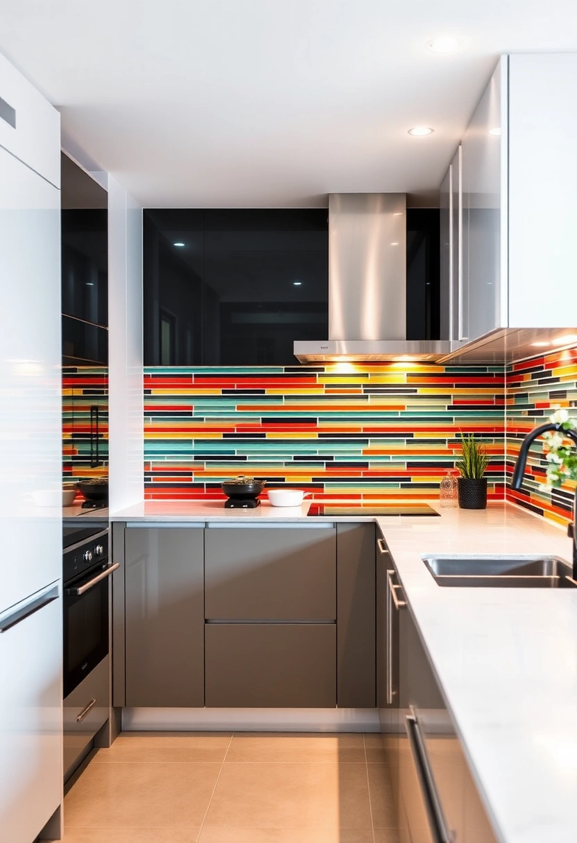 colorful kitchen backsplash ideas 11