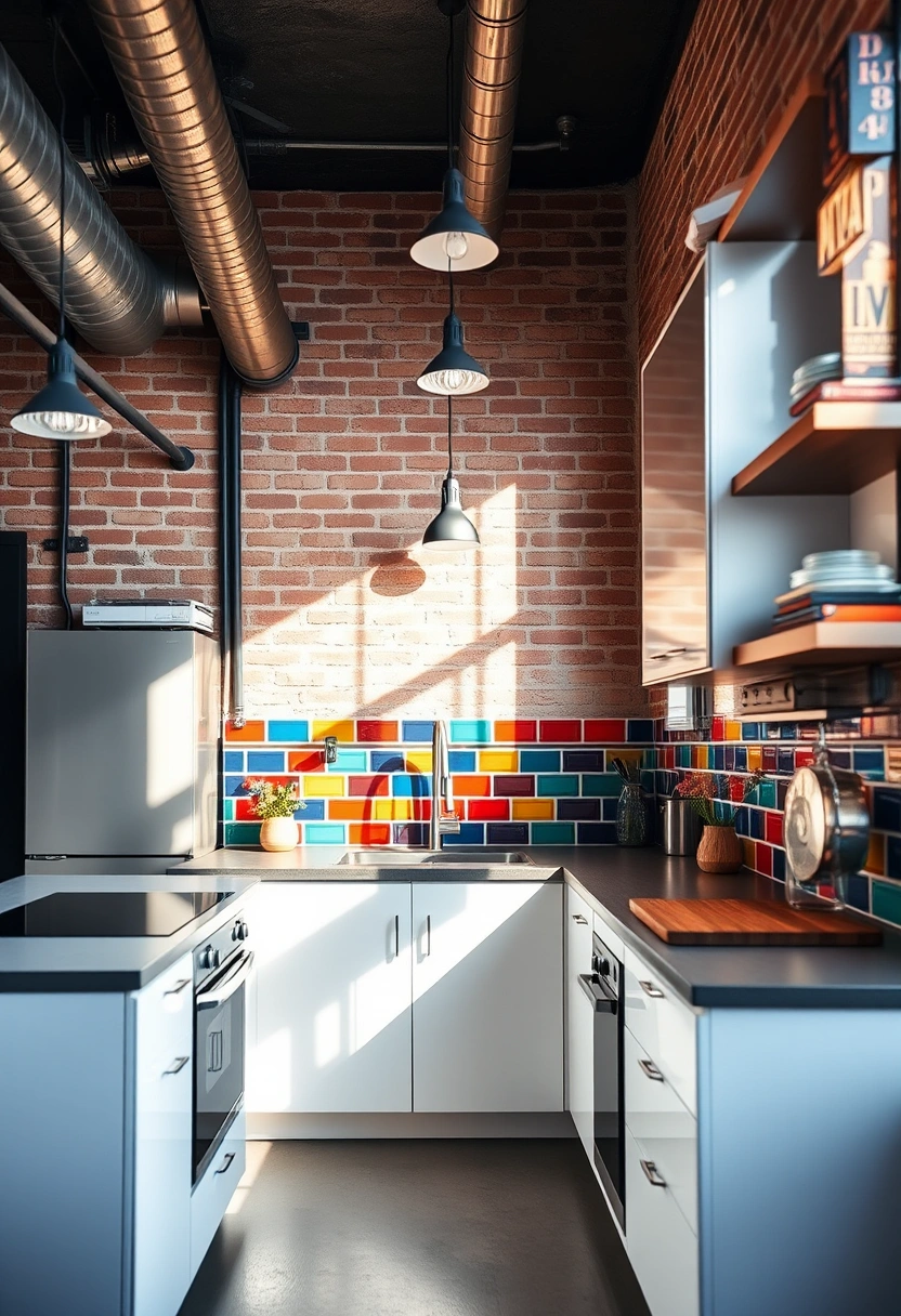 colorful kitchen backsplash ideas 14