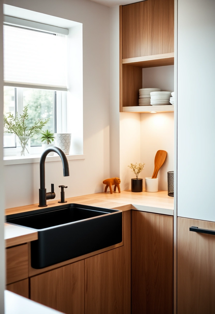 corner kitchen sink ideas 7