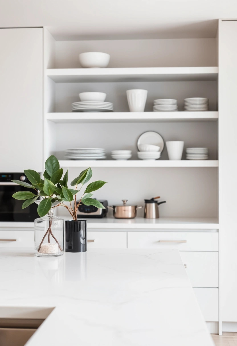 countertop decor ideas kitchen 19