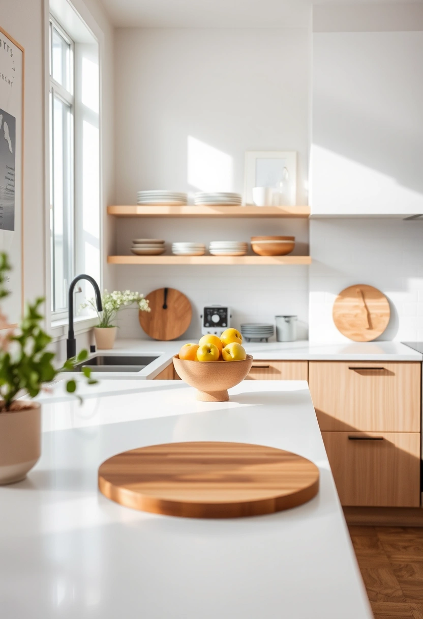 countertop decor ideas kitchen 9