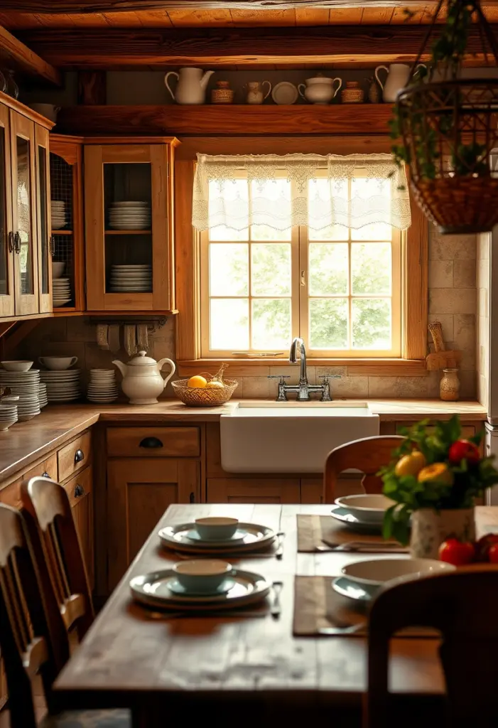 country rustic kitchen ideas 1