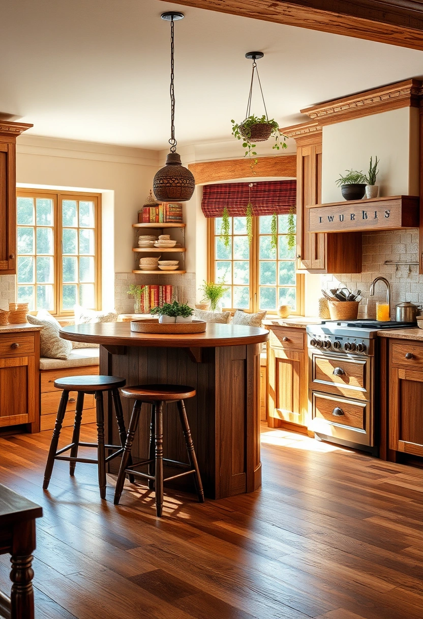 country rustic kitchen ideas 15