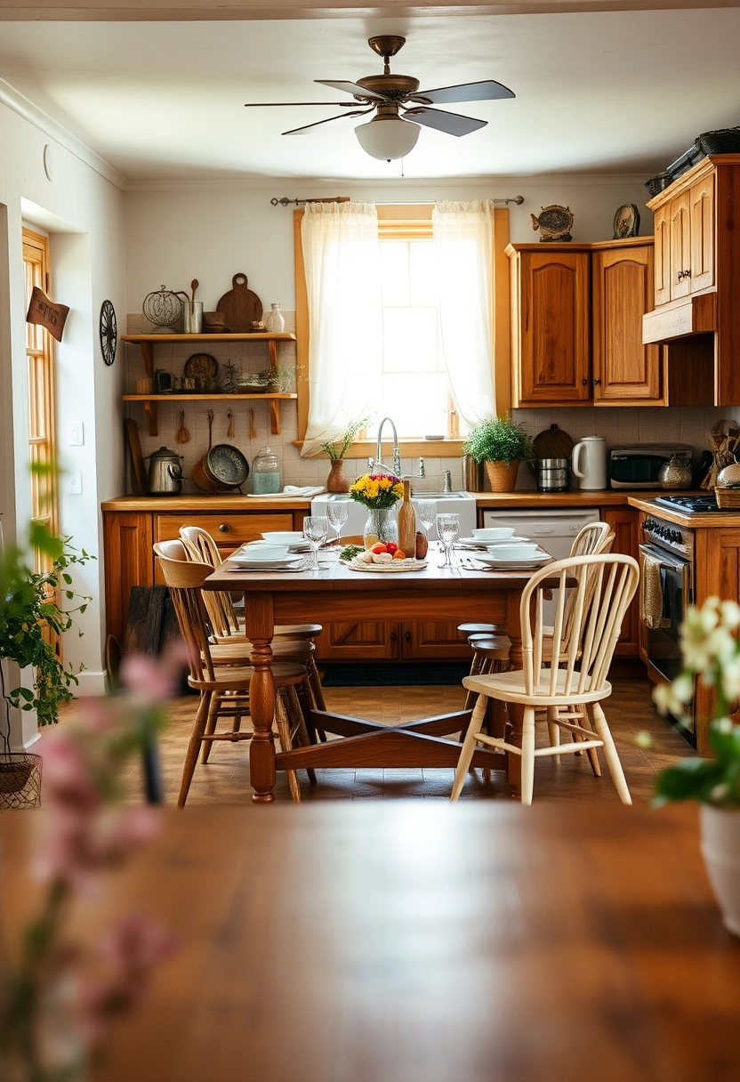 country rustic kitchen ideas 19