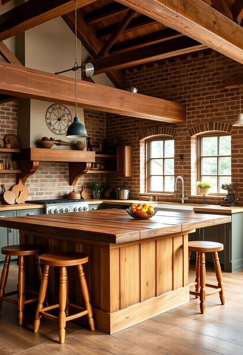 country rustic kitchen ideas 5