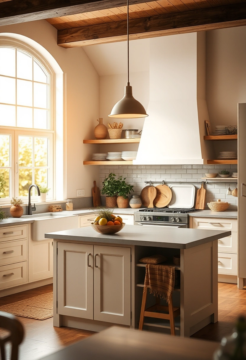 cream kitchen ideas 1