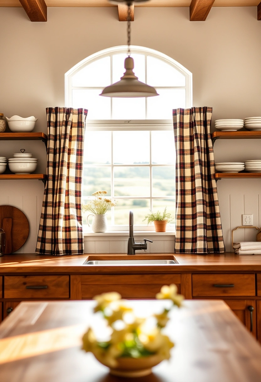 curtains for kitchen window ideas 11