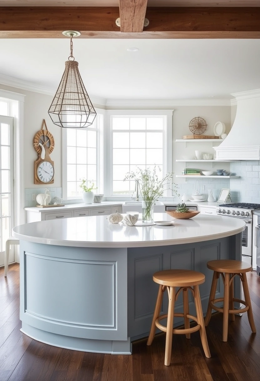curved kitchen island ideas 10