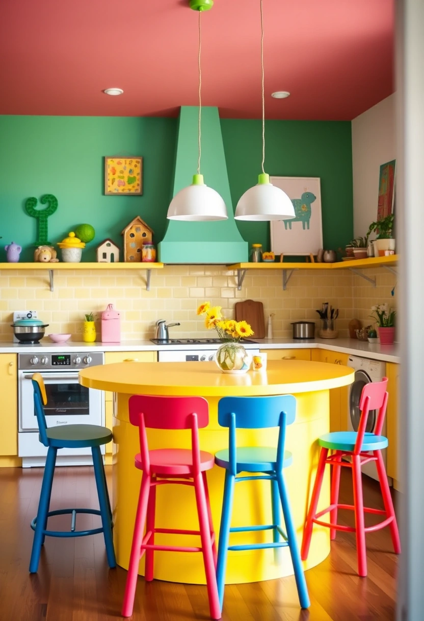 curved kitchen island ideas 12