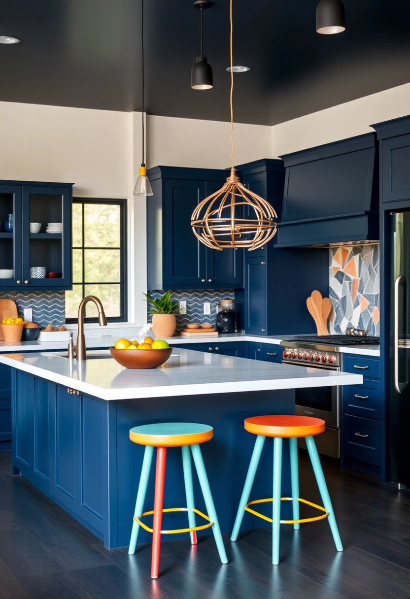 dark blue kitchen ideas 13