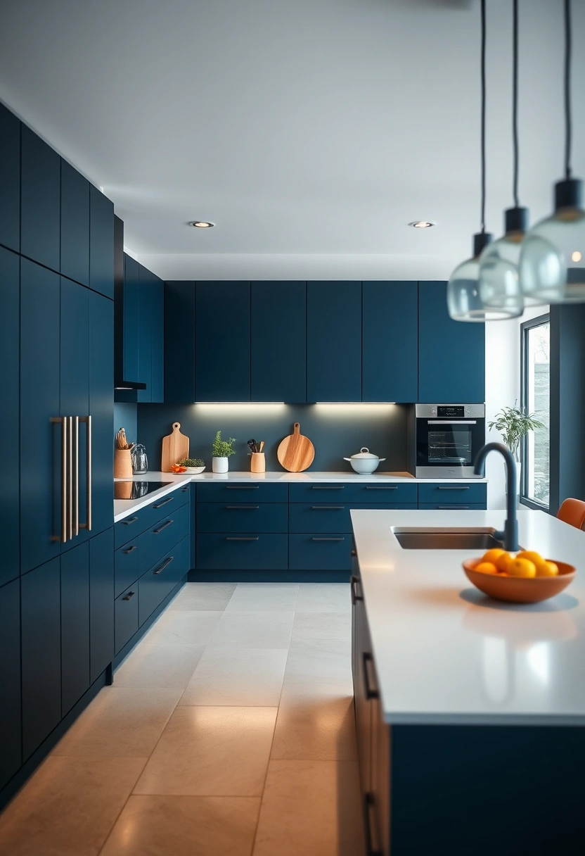 dark blue kitchen ideas 17