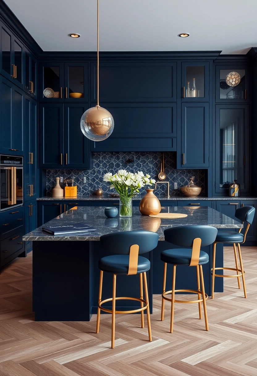 dark blue kitchen ideas 19