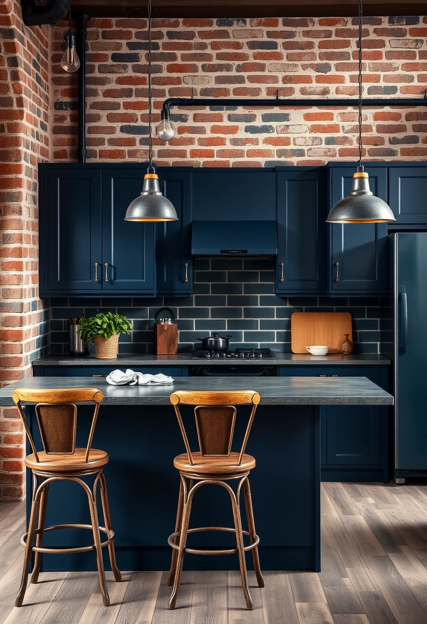 dark blue kitchen ideas 5