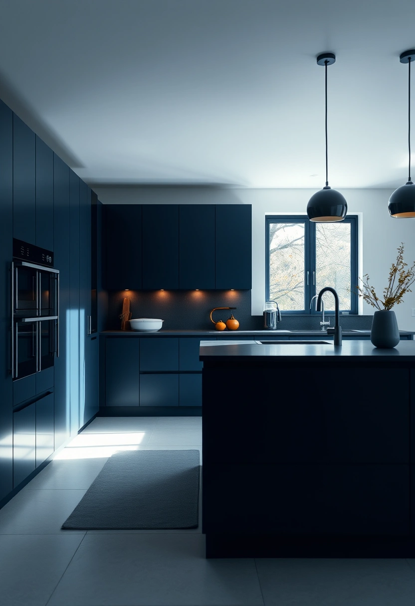 dark blue kitchen ideas 9