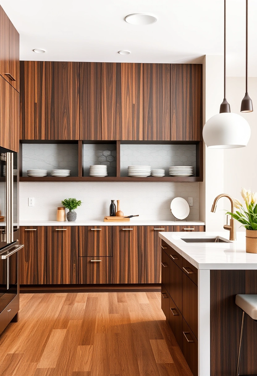 dark brown kitchen cabinets decor ideas 11