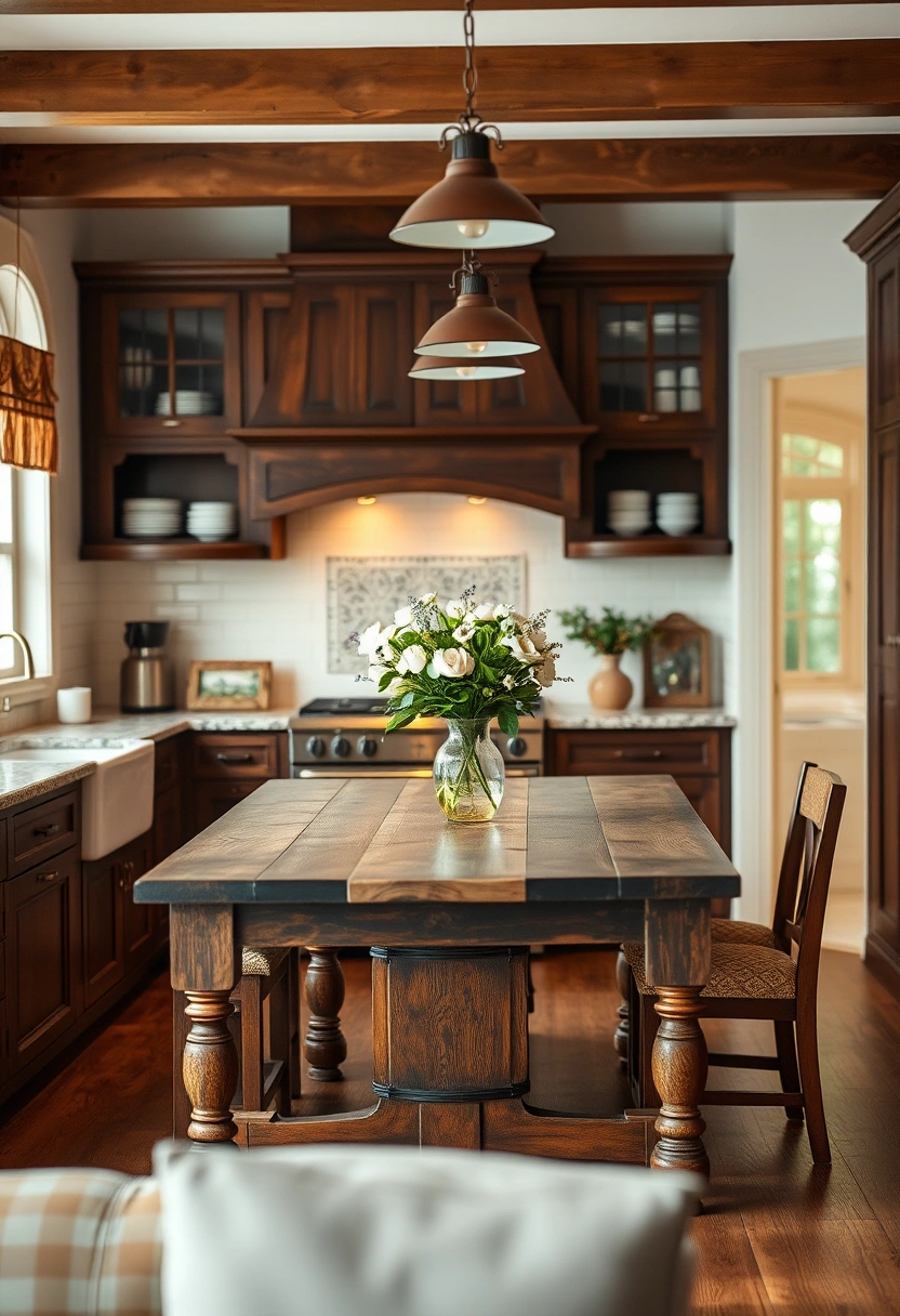 dark brown kitchen cabinets decor ideas 16
