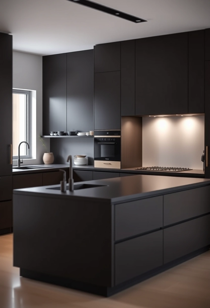 dark brown kitchen cabinets decor ideas 7
