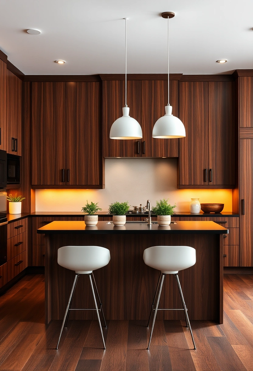dark brown kitchen ideas 1