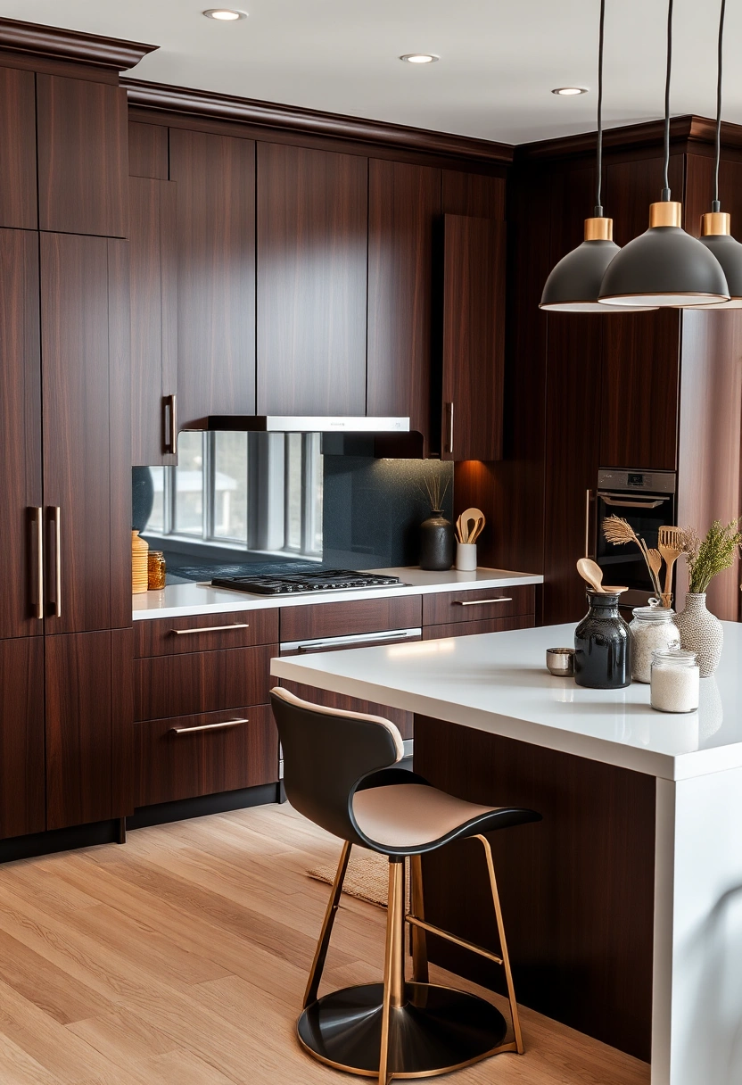 dark brown kitchen ideas 11