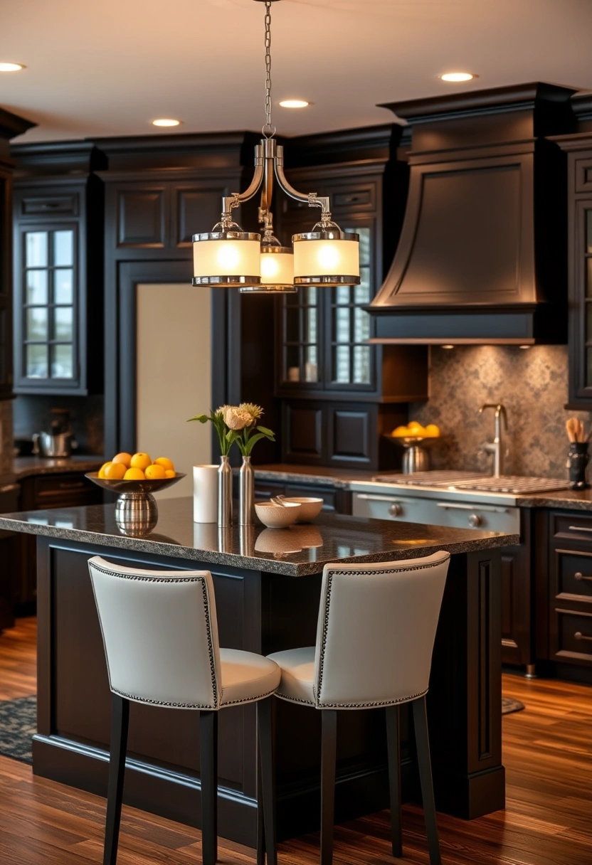 dark brown kitchen ideas 15